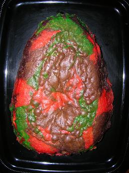 Egg Cake Process Picture