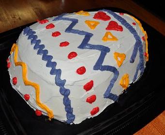 Easter Egg Cake