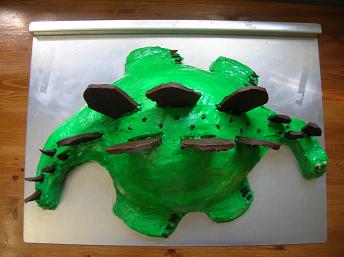 Stegosaurus Cake