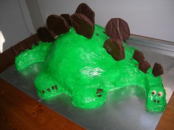Stegosaurus Cake