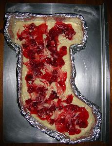 Christmas Stocking Cake