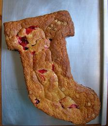 Christmas Stocking Cake