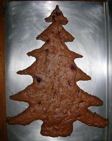 Christmas Tree Cake