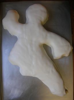 Ghost Halloween Cake