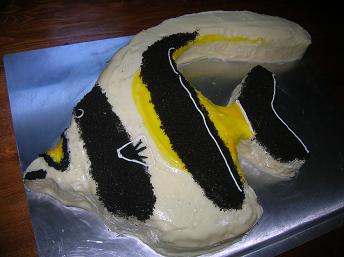 Moorish Idol Fish Cake