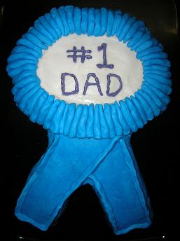 Father''s Day Blue-Ribbon Cake