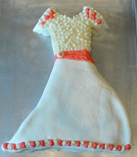 Wedding-Dress Cake